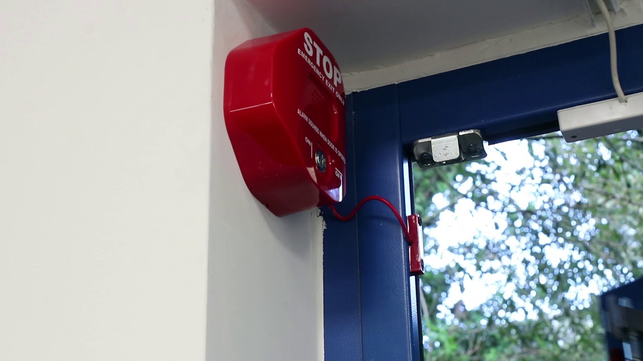 door alarm system