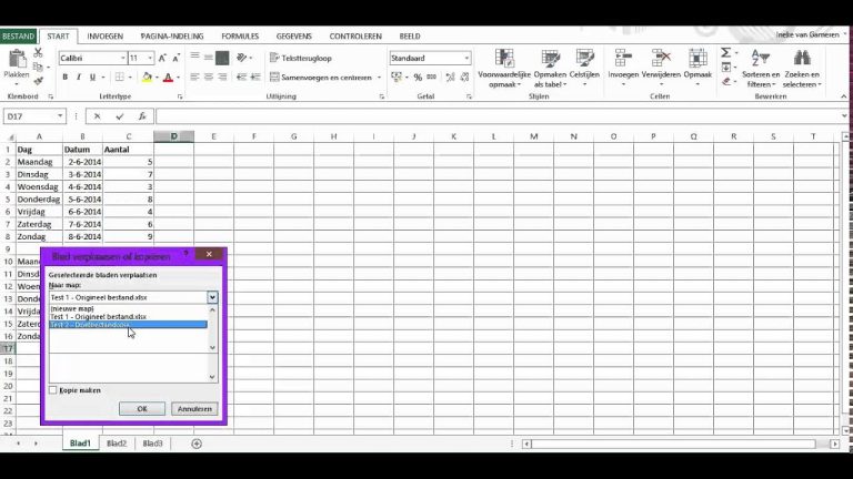 Een Excel blad kopiëren: Zo doe je het snel en eenvoudig uitleggen