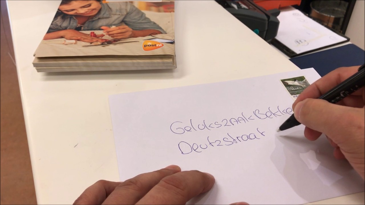 hoe schrijf je een adres op een brief