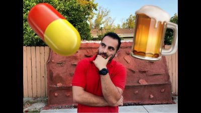 hoeveel tijd tussen ibuprofen en alcohol