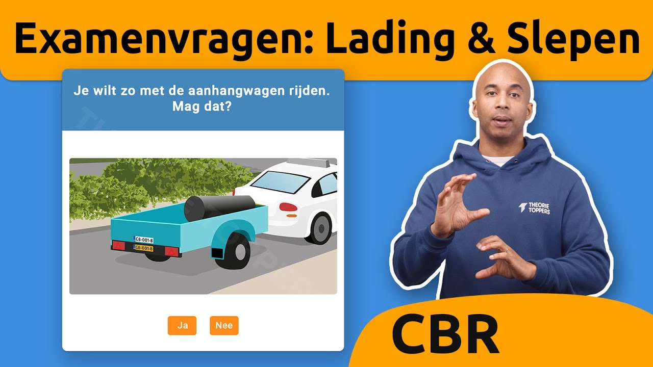 hoeveel vragen bij theorie examen auto