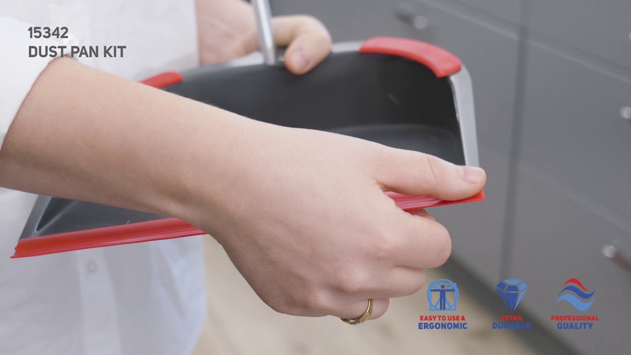 stoffer en blik lange steel voor buiten