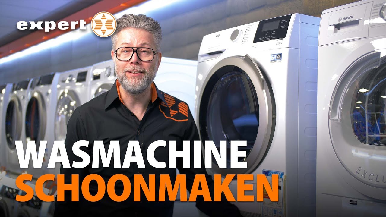 1 wasmachine schoonmaken